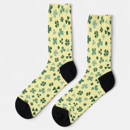St. Patricks Day Socken (Linkes Detail)