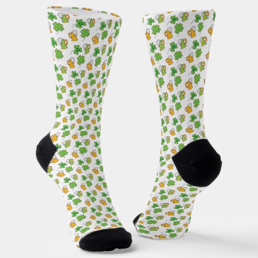 St. Patrick's Day Socks #2 Socken (Gewinkelt)