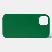 St. Patrick's Day, solide grün, schlicht grün Case-Mate iPhone Hülle (Rückseite (Horizontal))