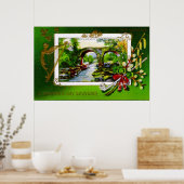 St. Patrick's Day Souvenir Poster (Küche)