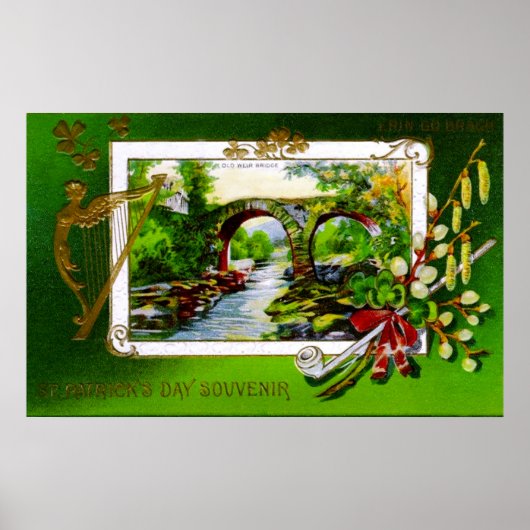 St. Patrick's Day Souvenir Poster (Vorne)
