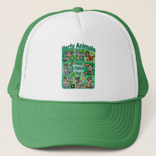 St. Patrick's Day Spaß und niedliche "Party Animal Truckerkappe