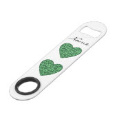 St. Patrick's Day Speed Flaschenöffner (Rückseite Schrägansicht)