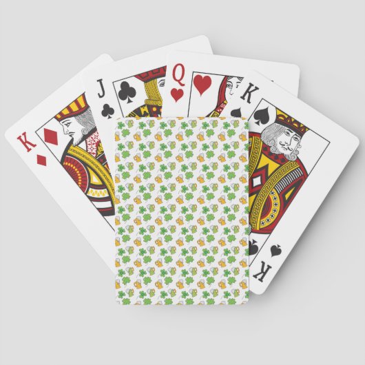St. Patrick's Day Spielkarten (Rückseite)