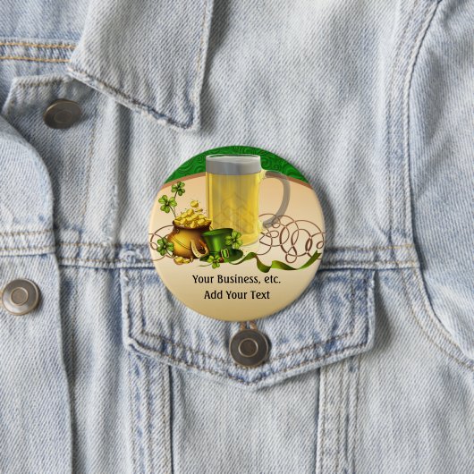 St. Patrick's Day - SRF Button (Beispiel)