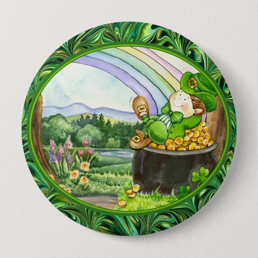 St. Patrick's Day - SRF Button (Vorderseite)