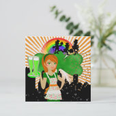 St. Patrick's Day - SRF Einladung (Stehend Vorderseite)