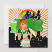 St. Patrick's Day - SRF Einladung (Vorderseite)