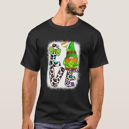St Patricks Day , St Patricks Gnomes Liebe T-Shirt (Vorderseite)