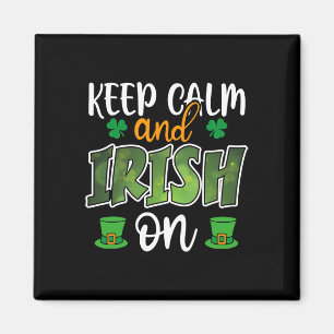 St Patricks Day St Pattys Day Kleeblatt Lustig Beh Magnet