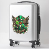 St. Patrick's Day Steampunk Aufkleber (Koffer)