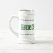 St. Patrick's Day Stein Bierglas (Links)