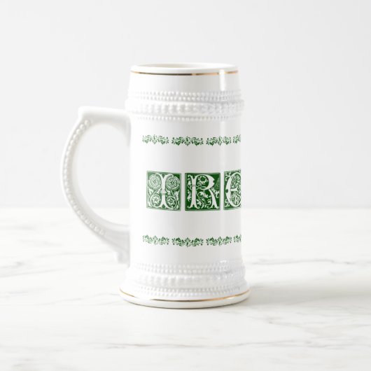 St. Patrick's Day Stein Bierglas (Links)
