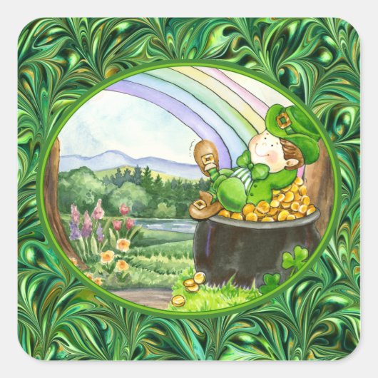 St. Patrick's Day Sticker (Vorderseite)