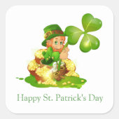 St. Patrick's Day Stickers (Vorderseite)