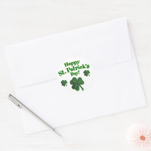St Patrick's Day Stickers (Umschlag)