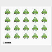 St Patrick's Day Stickers (Blatt)