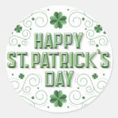St. Patrick's Day / Stickers (Vorderseite)