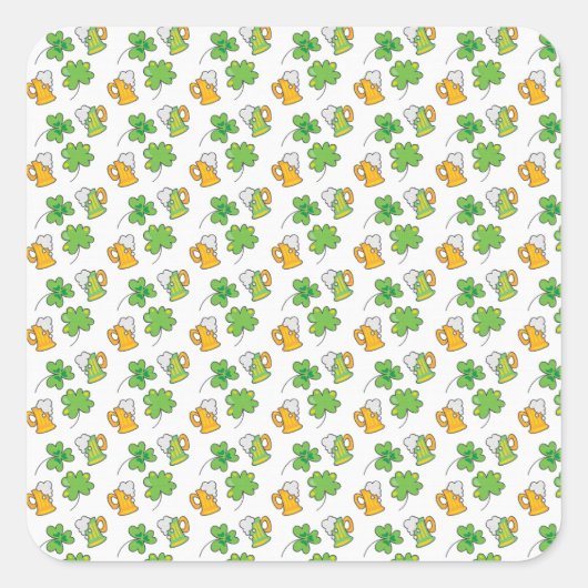 St. Patrick's Day Stickers (Vorderseite)