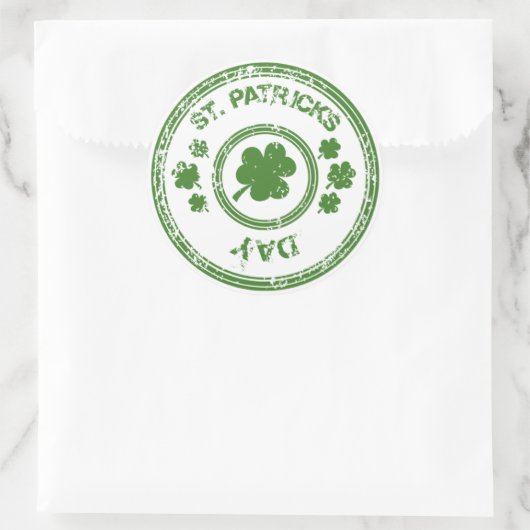 St. Patrick's Day Stickers (Tasche)
