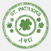 St. Patrick's Day Stickers (Vorderseite)