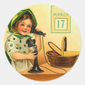 St. Patrick's Day Stickers (Vorderseite)