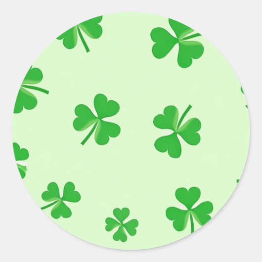 St. Patrick's Day Stickers (Vorderseite)