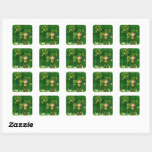St. Patrick's Day Stickers Leprechaun Kleeblatts (Blatt)