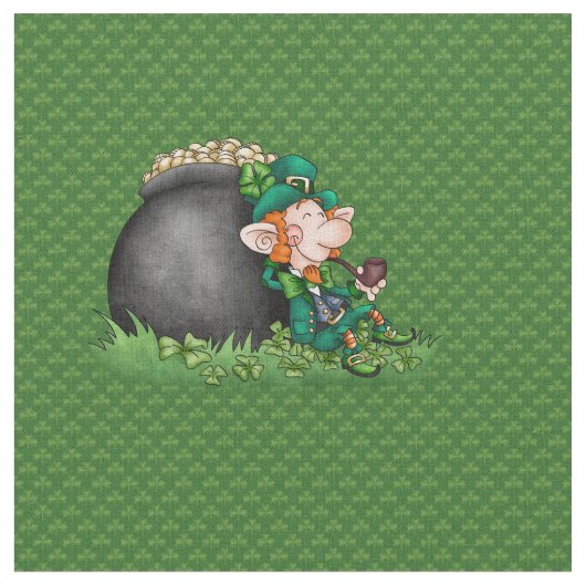 St. Patrick's Day Stoff (Nahaufnahme)