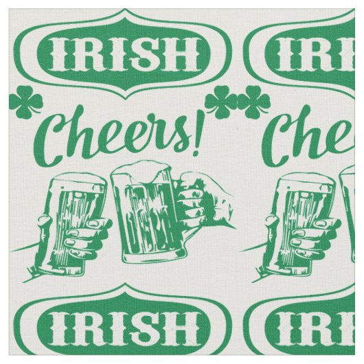 St. Patrick's Day 🍀 Stoff 🍀 (Nahaufnahme)
