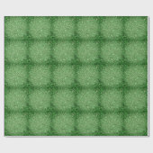 St. Patrick's Day strahlt grünes Glitzer Geschenkpapier (Flach)
