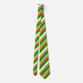 St. Patrick's Day Stripes Neck Tie Krawatte (Rückseite)