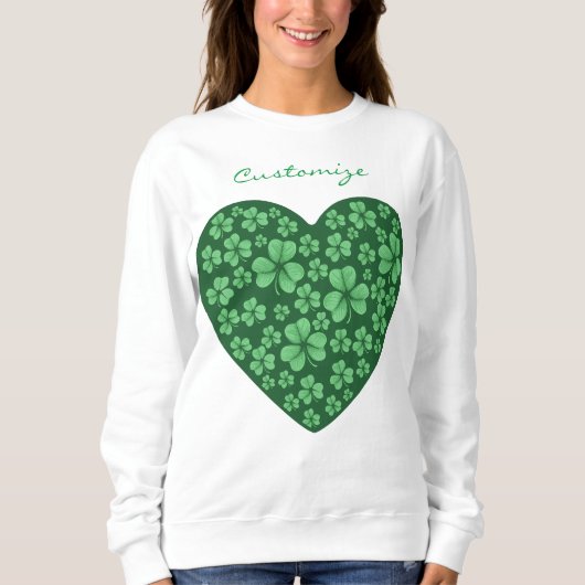 St. Patrick's Day Sweatshirt (Vorderseite)