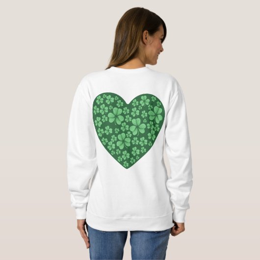 St. Patrick's Day Sweatshirt (Schwarz voll)