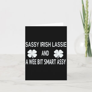 St Patricks Day Sy Irischer Liebling Shamrock Lust Karte