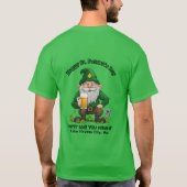 St. Patrick's Day T - Shirt (Rückseite)