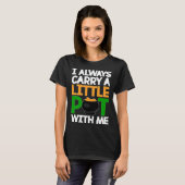 St Patricks Day T-Shirt ich immer ein wenig Pot Wi (Vorne ganz)