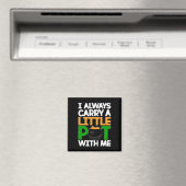 St Patricks Day T-Shirt ich immer ein wenig Pot Wi Magnet (In Situ (Geschirrspüler))