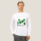 St. Patrick's day T-shirt Tri-Blend Shirt (Vorderseite komplett)