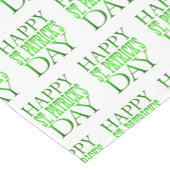 St. Patricks Day Table Runner Kurzer Tischläufer (Ecke)