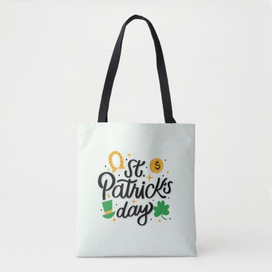 St Patricks Day Tasche (Vorderseite)