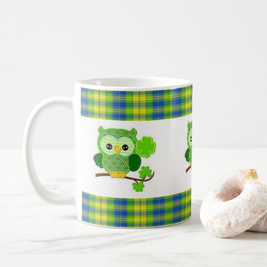St. Patrick's Day Tasse (Mit Donut)