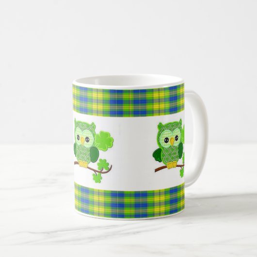 St. Patrick's Day Tasse (VorderseiteRechts)