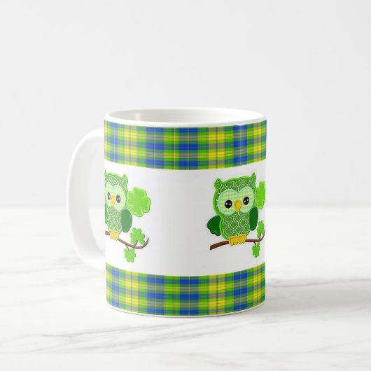 St. Patrick's Day Tasse (Vorderseite Links)