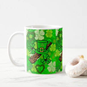 St. Patrick's Day Tasse