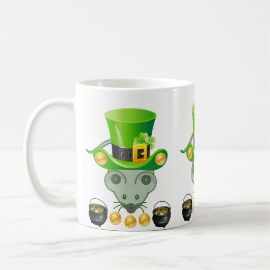 St. Patrick's Day Tasse (Links)