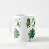 St. Patrick's Day Tasse (Vorderseite Links)