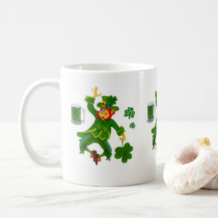 St. Patrick's Day Tasse