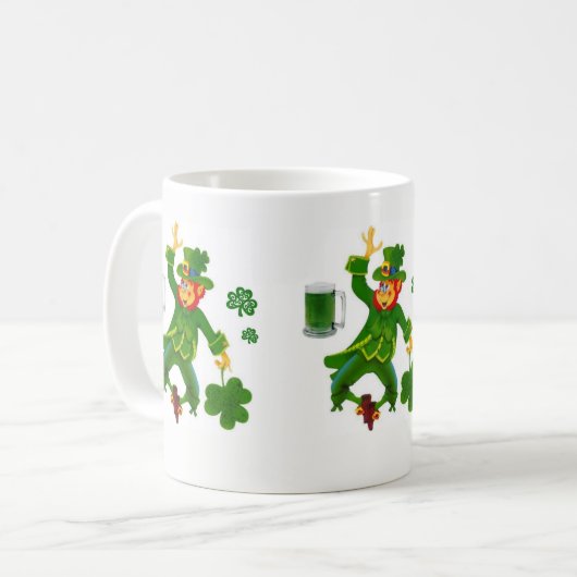 St. Patrick's Day Tasse (Vorderseite Links)