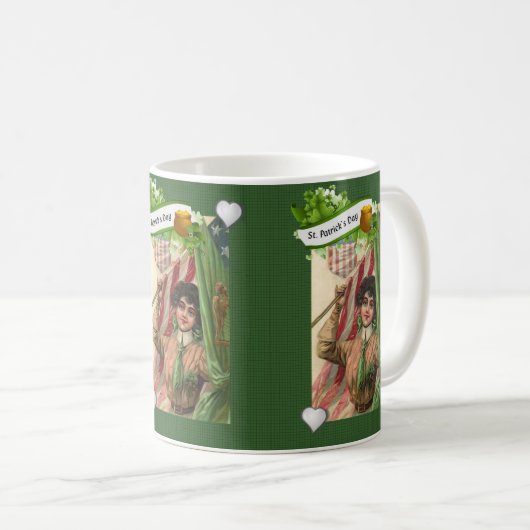 St. Patrick's Day Tasse (VorderseiteRechts)